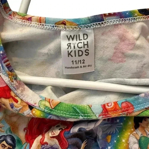 Wild Rich Kids Twirl Dress Girls Size 11/12 the little mermaid ariel Disney - Picture 10 of 10